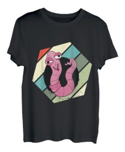 Zufriedener Wurm T-Shirt