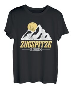 Zugspitze Berge Wandern Bergsteiger Bayern T-Shirt