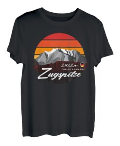 Zugspitze Garmisch Partenkirchen Bayern Deutschland Souvenir T-Shirt