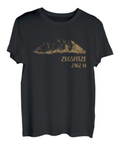 Zugspitze Höchster Berg Deutschland Geschenk Wandern 2962 m T-Shirt