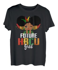 Zukünftiger HBCU-Absolvent Afroafrikanisches schwarzes Mädchen Kind Future College T-Shirt