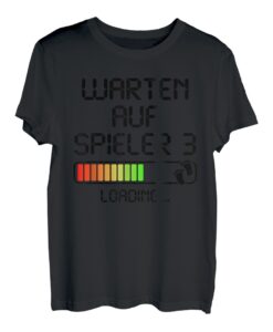 Zukünftiger Vater Bald Papa Werdende Mutter Mama | Spieler 3 T-Shirt