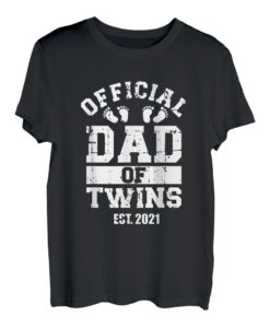 Zwillinge Papa Vater official T-Shirt